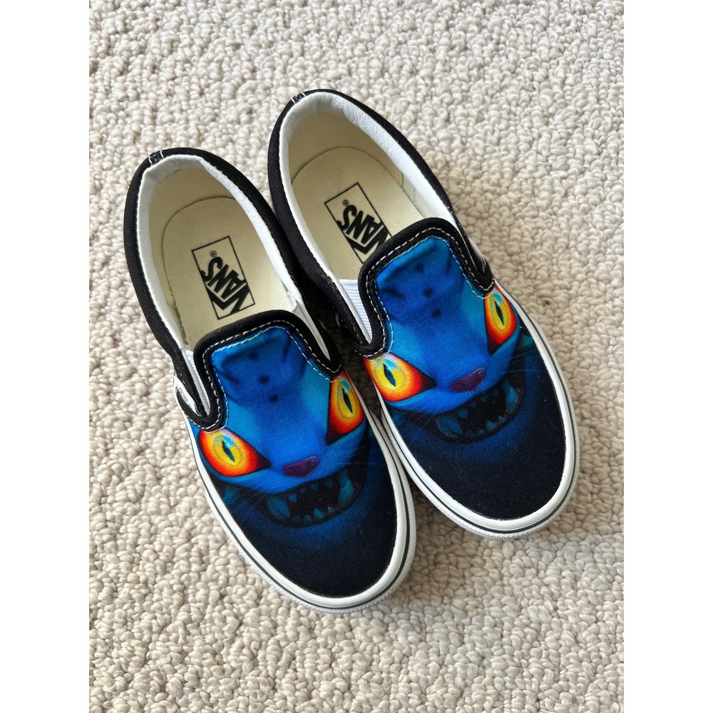 Like New - No Box Derpy K-Pop Demon Hunters Vans Slip-On Sneakers Kids 11.5